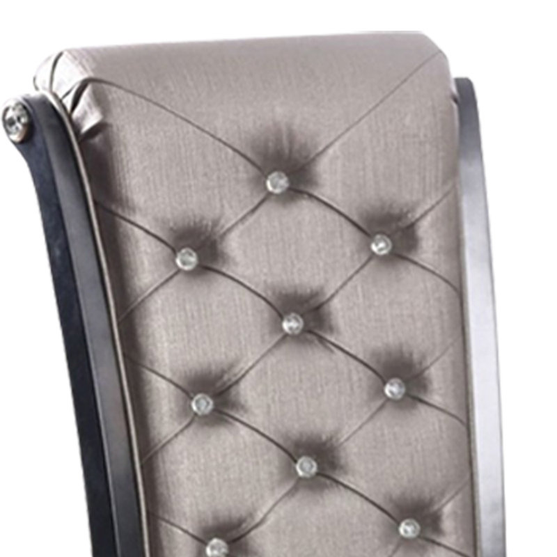 Chaise de salle à manger rembourrée Suzan
