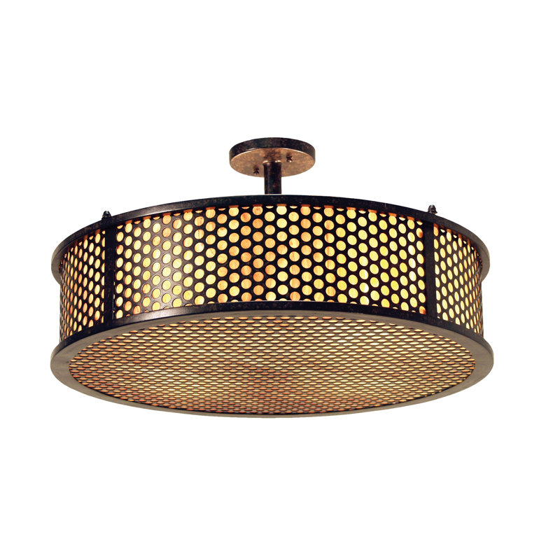 Luciano 4 - Light Semi Flush Mount