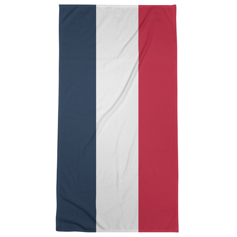 Microfiber Bath Towel, Tennessee Red Football Navy/Sky Blue/Light Red