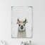 'Blooming Llama' Print On Wrapped Canvas-1548204137