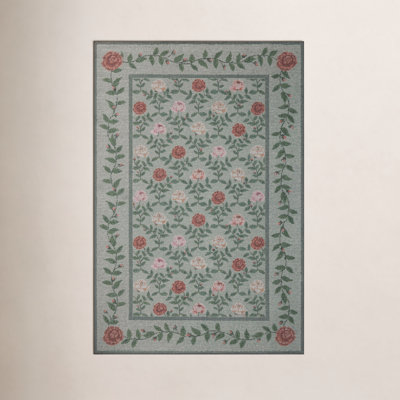 Wildwood Green Area Rug