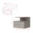 Reister Floating Nightstand Flopini, One Drawer-1129812492