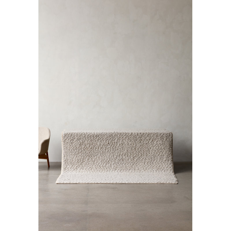 Gravel Area Rug in Gray, Rectangle 6'6" x 10'