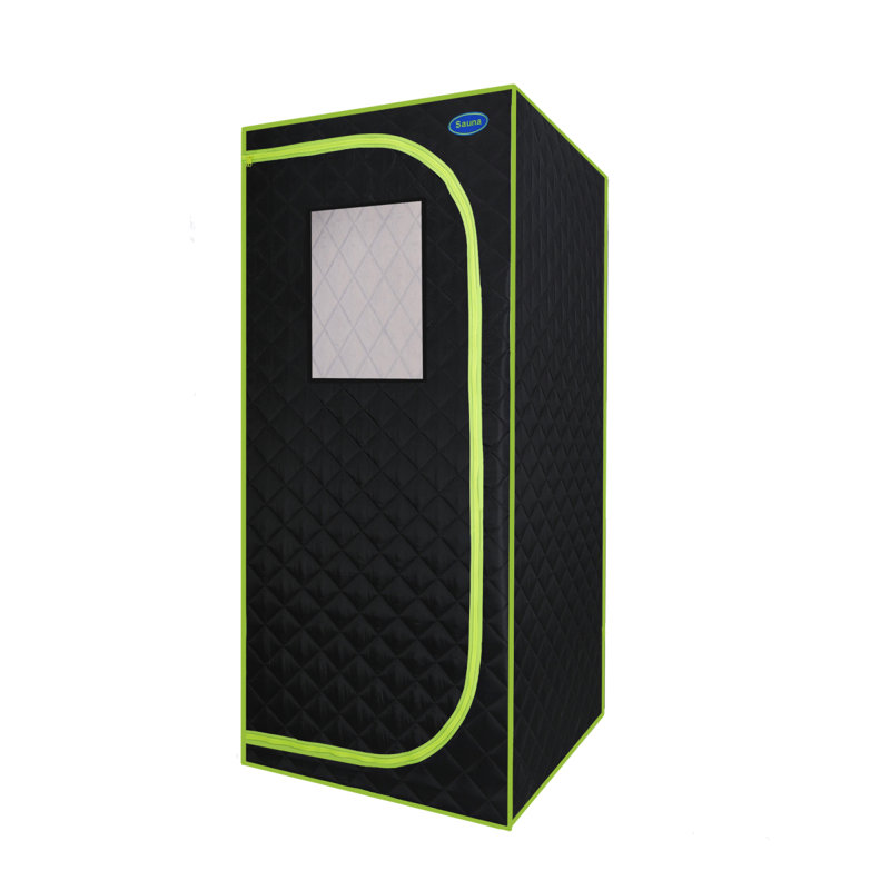Portable Mini Plus Style Steam Sauna Tent–Personal Home Spa, With Steam Generator, Remote Control, Foldable Chair, PVC Pipes. Easy To Install,Fast Heating, With FCC & UL Certification