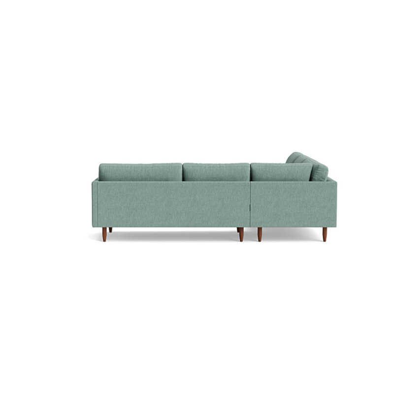 Skinny Fat Sectional, Left Hand Facing, Performance Weave - Spa