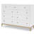 Aubry 9 Drawer 60" W Double Dresser