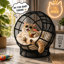 Lit rond pour chat Gillum