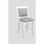 Mobilier en bois de style campagnard avec tabouret de bar à hauteur de comptoir 2 pièces