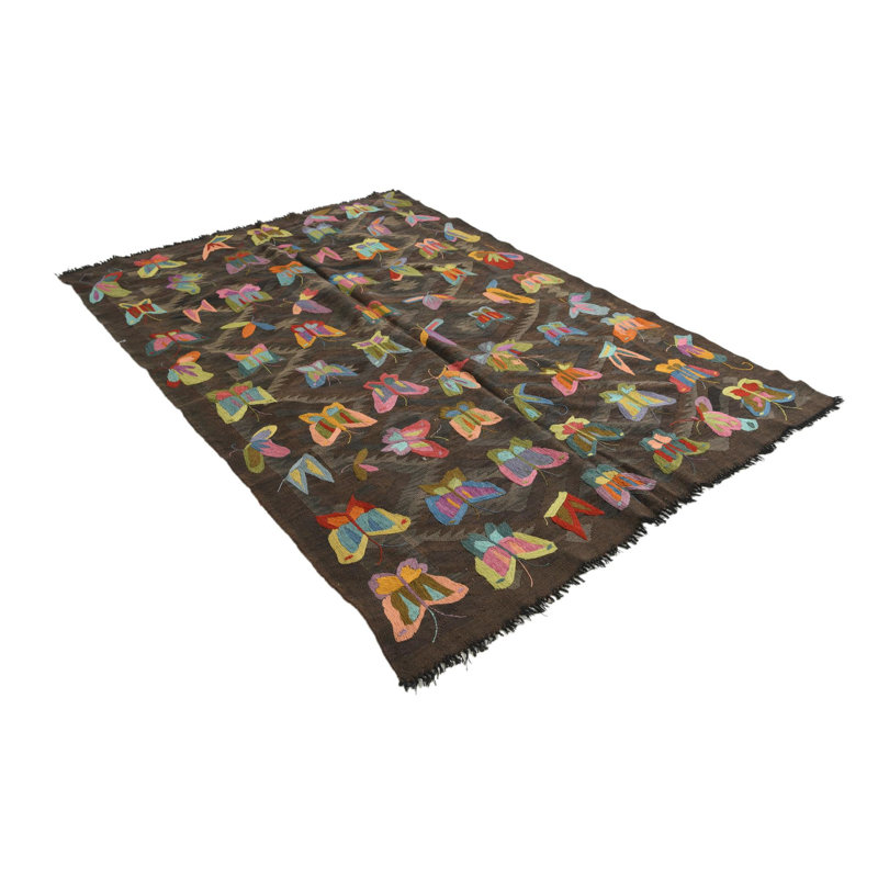 Odell Dark Brown Rug