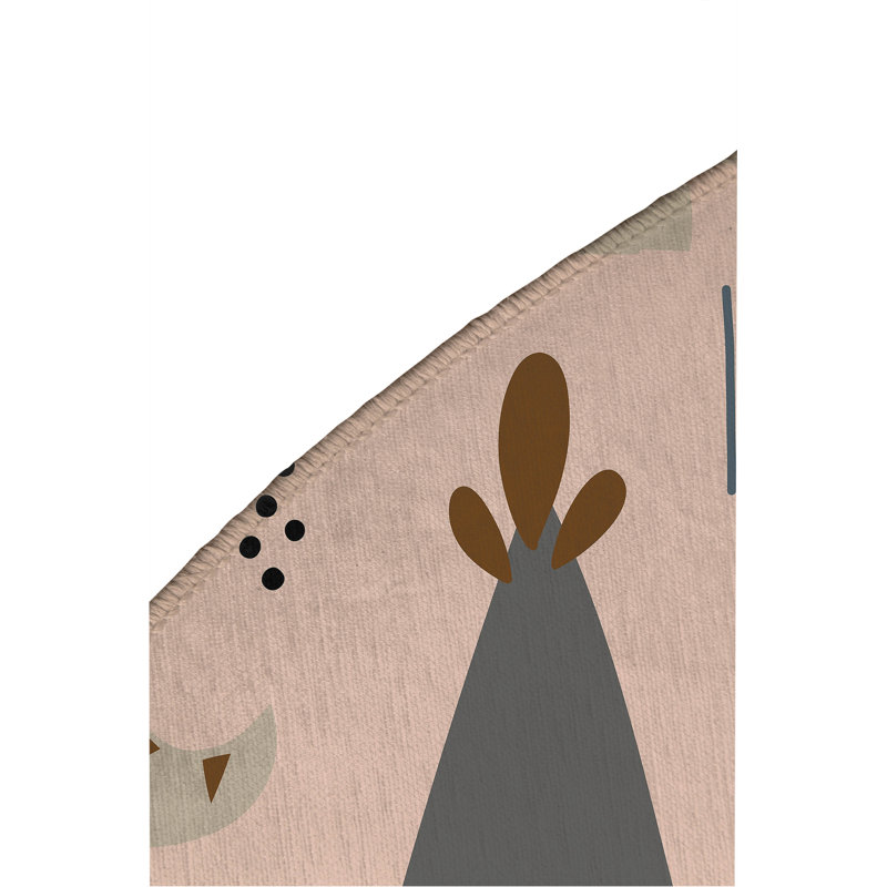 Tricera Watch  Kids Play Mat, Round 5'