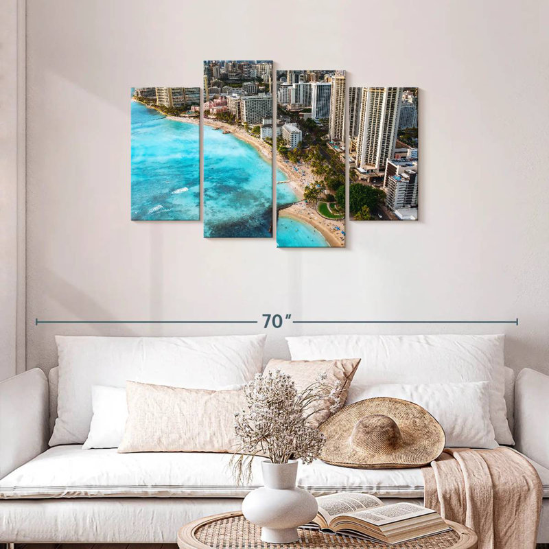 Gillard Waikiki Gillard Coastline, H 27 po x l 43 po