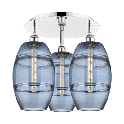 Dundrod Glass Flush Mount