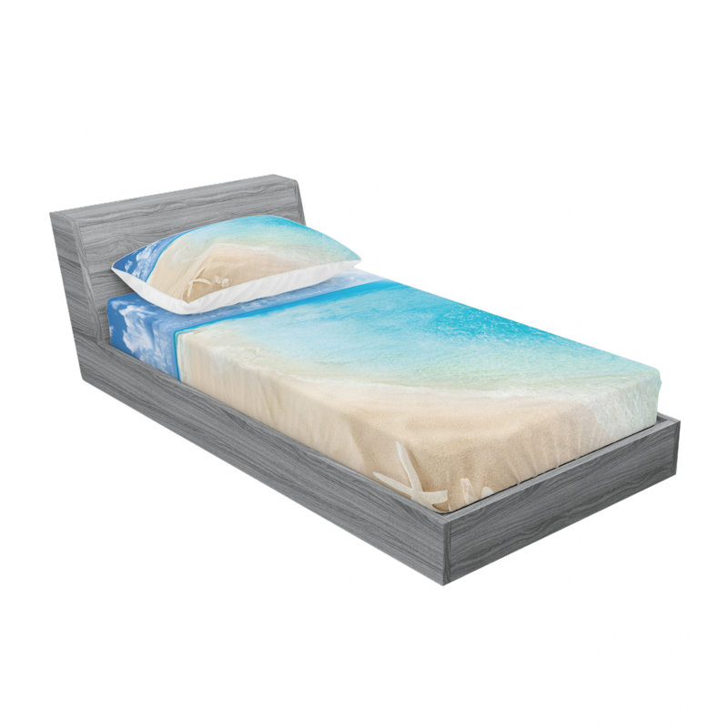 Microfiber Sheet Set, Twin XL Sheet Set with Fitted Sheet