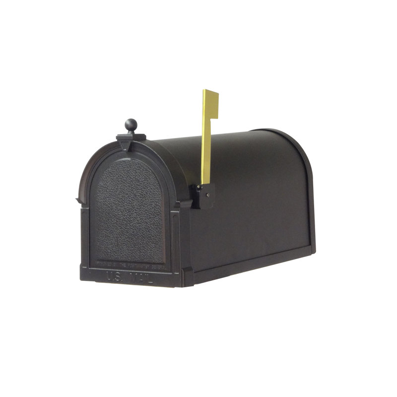 Boîte aux lettres verrouillable avec poteau fresno inclus trottoir Berkshire