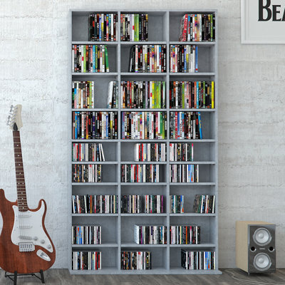 180cm H Media Shelves