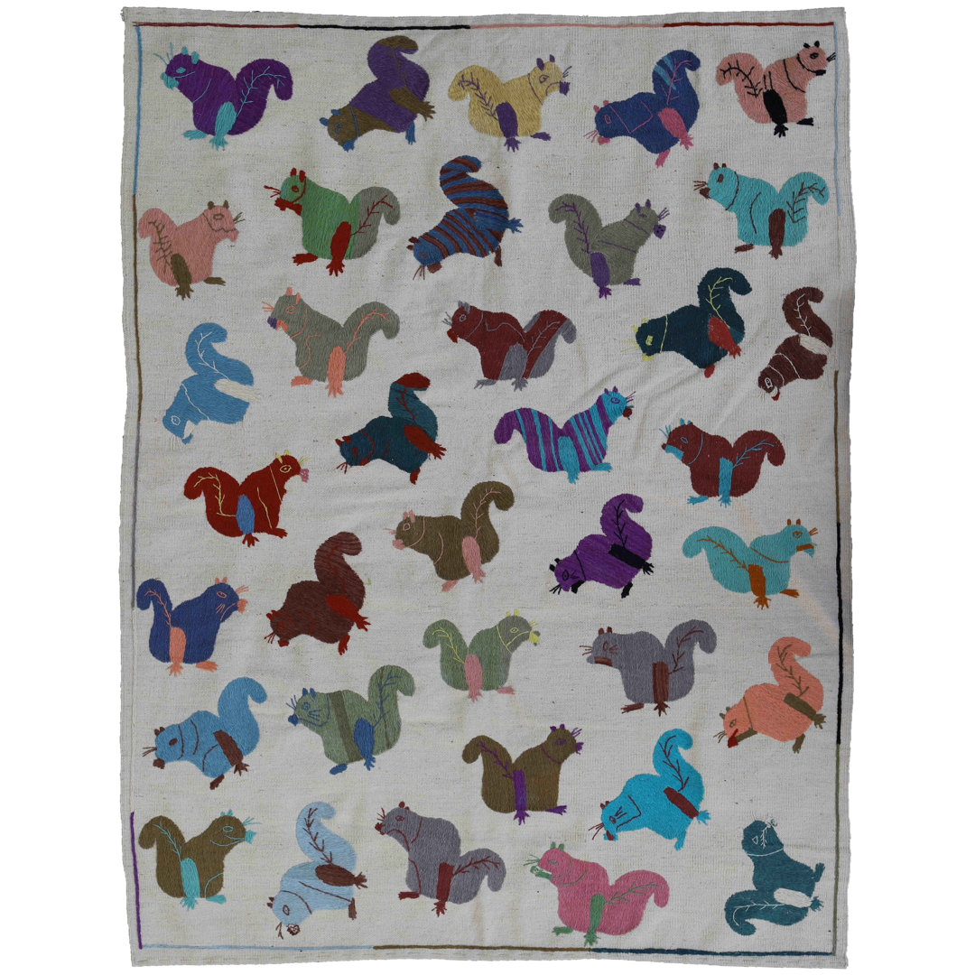 Askersund Wool Hand Woven 169cm X 229cm Area Rug