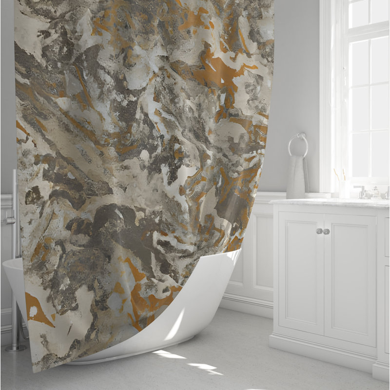 Rideau de douche Sigleyville Desert Camo, H 72 po x l 70 po