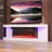 Polcin Ivy Bronx 66.5 " W White Electric TV Stand
