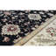 Zarbof Wool Oriental Area Rug in Black
