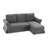 90.6" Wide Reversible Sofa and Chaise
