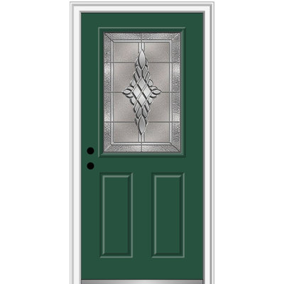 Grace 80'' Fiberglass Front Entry Doors