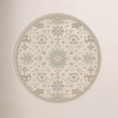 Arden Hand-Woven Wool Floral Rug