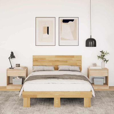 Solid Wood Bed