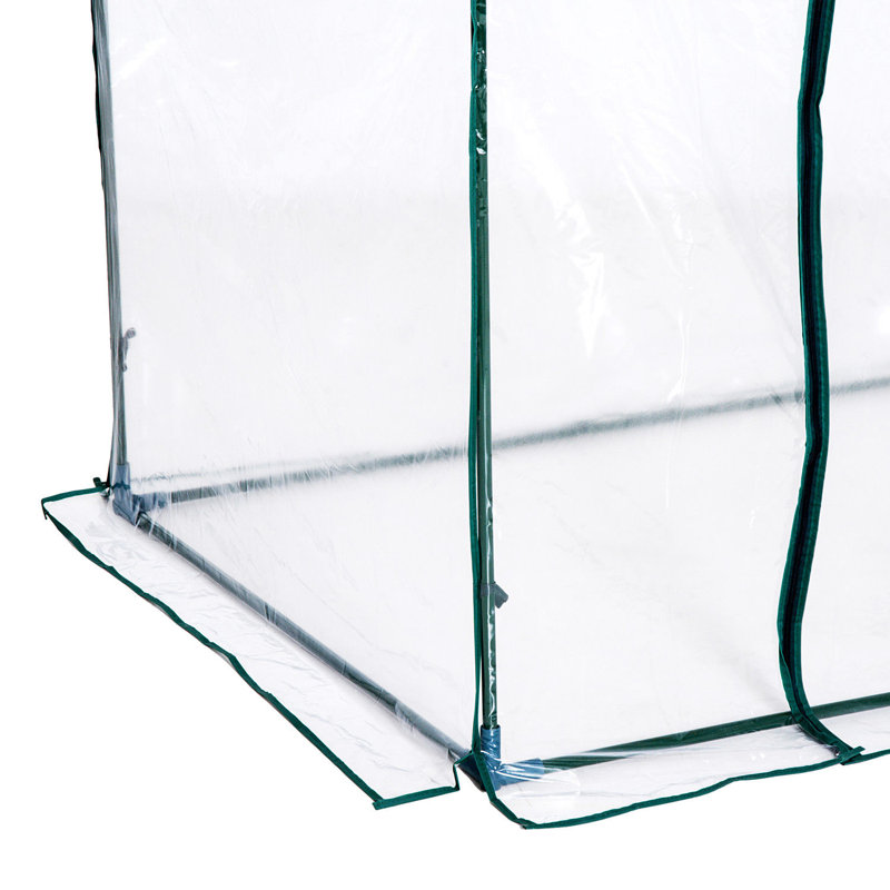 Serre adossée Iluminado, H 59 po x l 42 po x P 72 po, Transparent