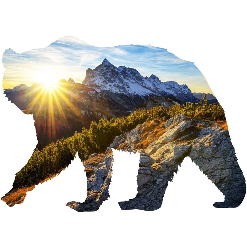 Landscape & Nature Wall Decal, 36"H X 51"W