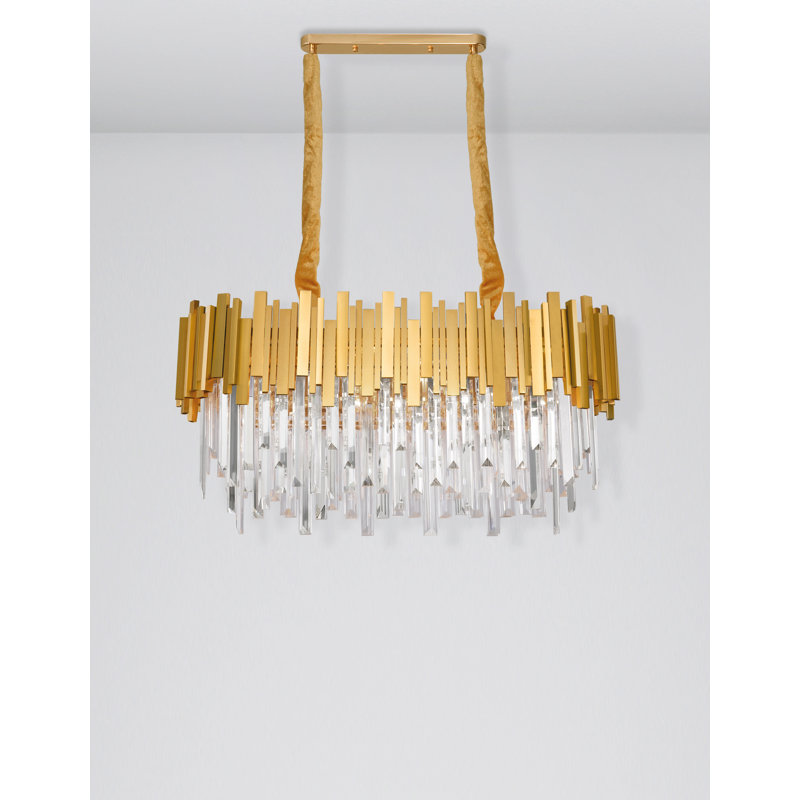 1 - Light Crystal Chandelier
