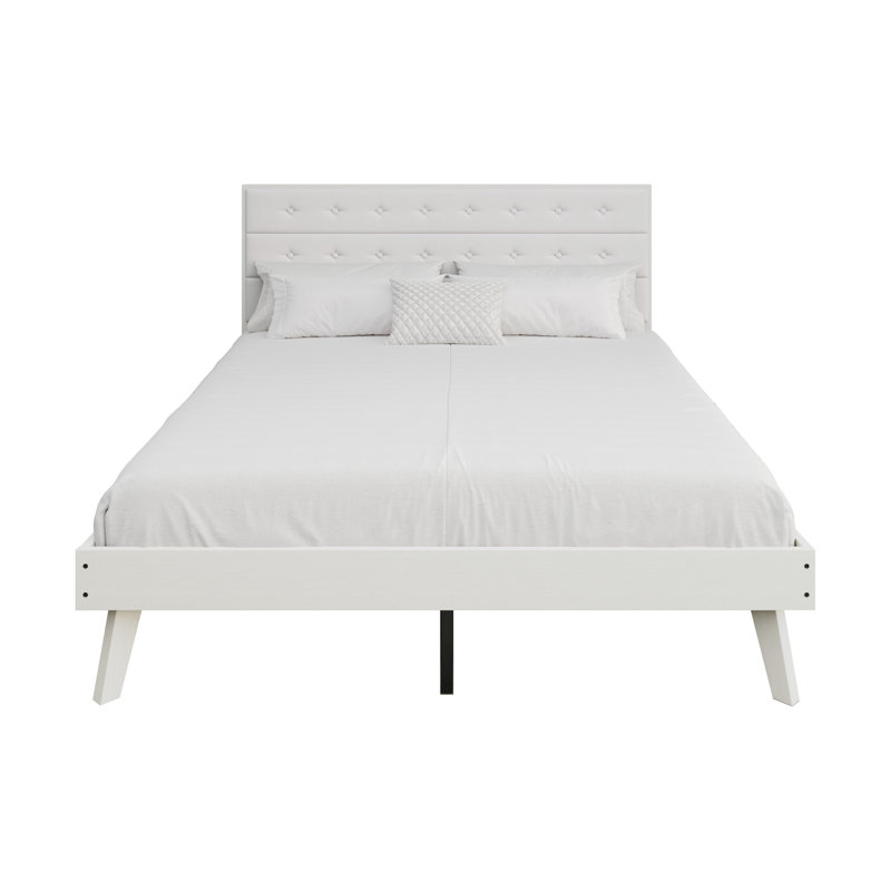 Lit plateforme tapissier Tashanique