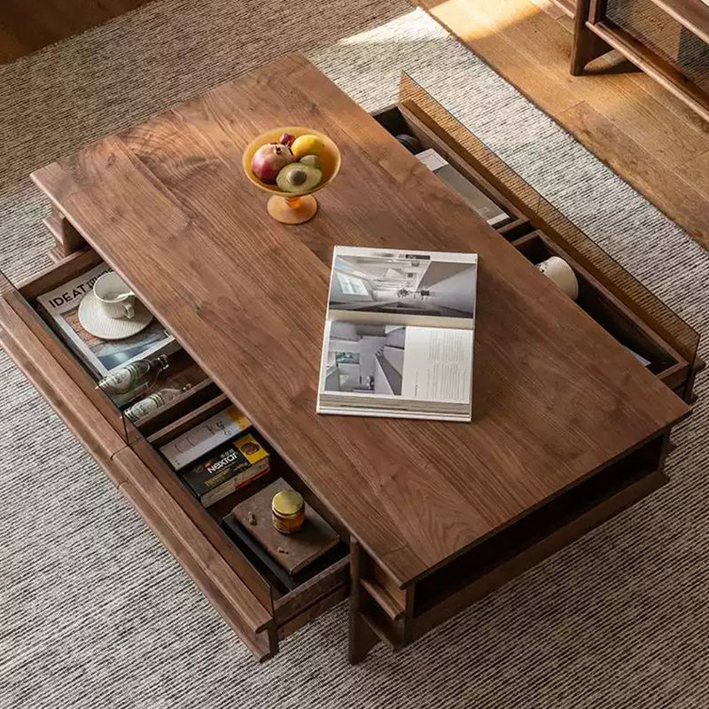 Table basse moderne, H 15,74 po x L 51,18 po x l 27,55 po