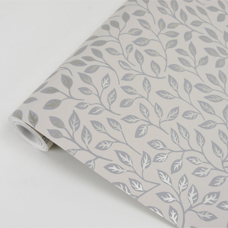 Rouleau de papier peint L 33 pi x l 20,5 po Cochran Vines, Beige