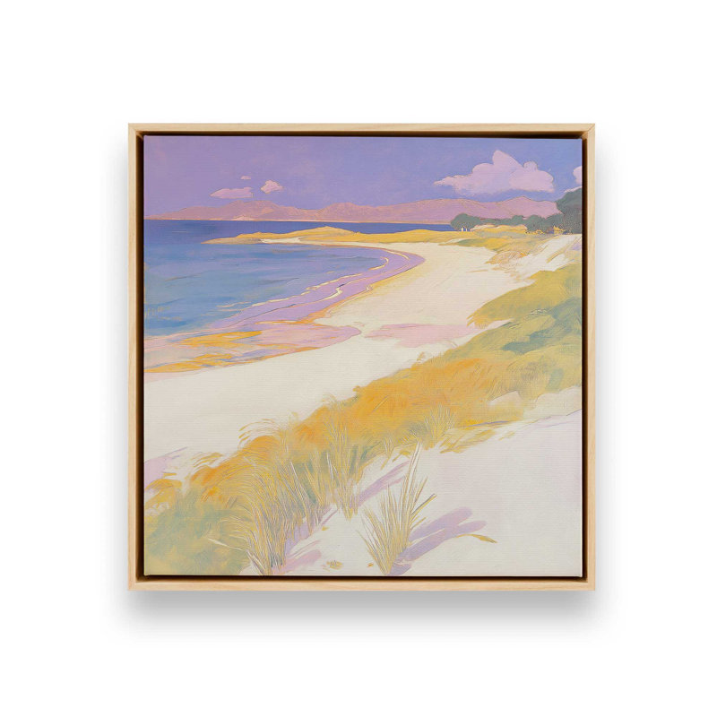 «White Sands Cove I» par Walker Noble, reproduction d'art sur toile, H 20 po x l 20 po, Érable