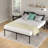Bed Frame Metal Platform Mattress Foundation Sturdy Steel Slats Support Bed Frame with Under-Bed Storage Easy Assembly No Box Spring Needed-1685251262