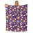 Machine Printed Throw Blanket