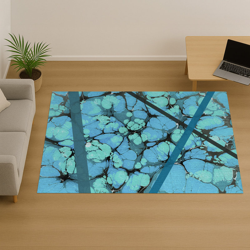 Geometric Area Rug, Rectangle 155 x 230 cm