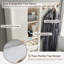 Armoire de rangement autoportante au-dessus de la toilette avec porte coulissante cannelée Riccio-2051120543