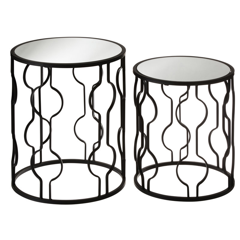 Lizeth Frame Side Table Set