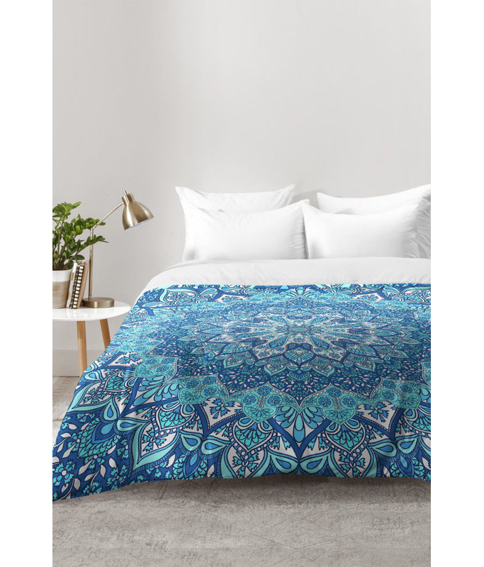 Aimee St Hill Modern & Contemporary Polyester Floral Comforter, Twin XL Comforter + 1 Standard Sham