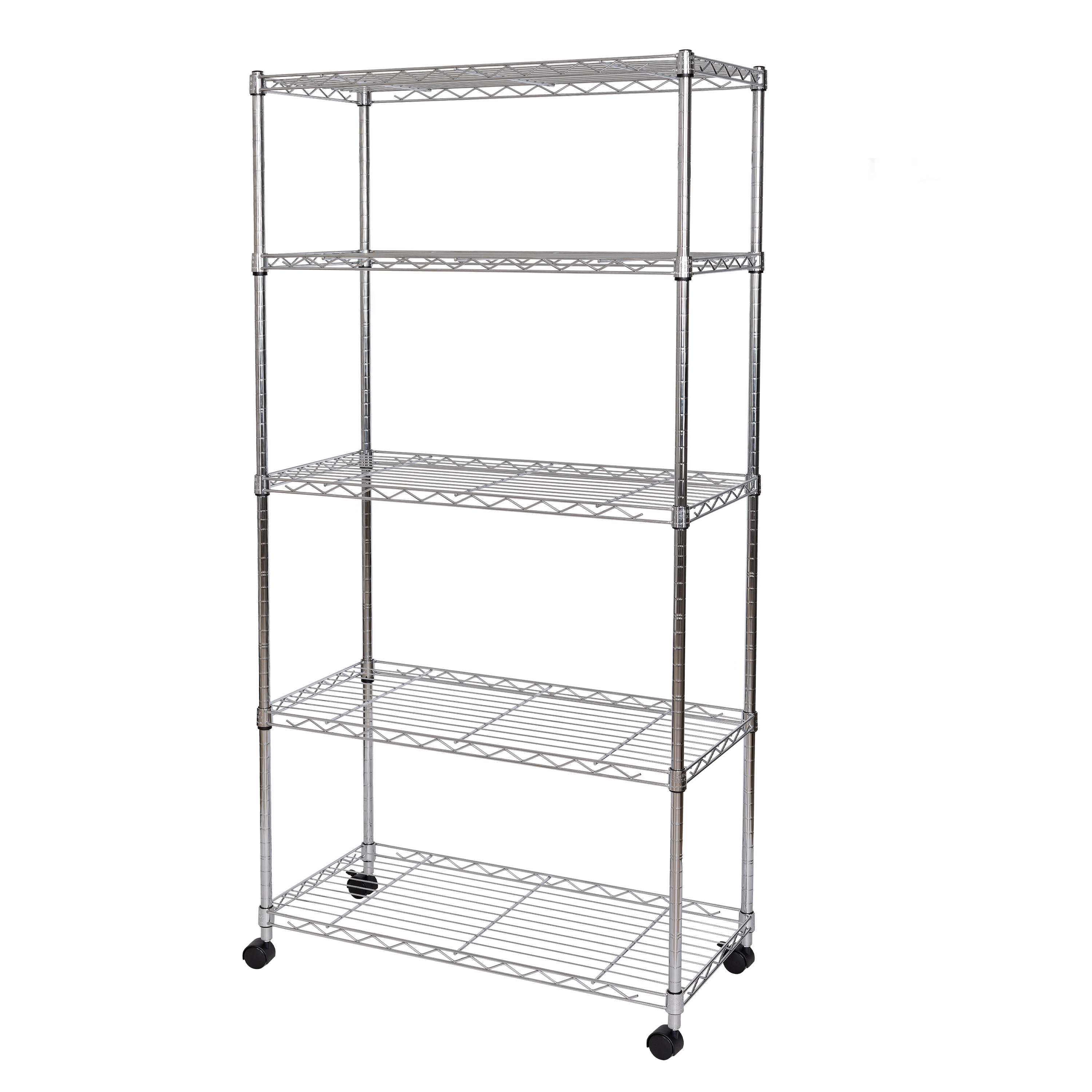 Seville Classics 30" W 5-Tier Steel Shelving "& Reviews" | Wayfair