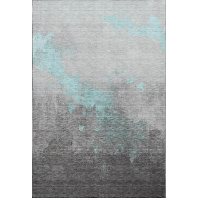 Premium Machine Washable Bennette AMF1881 Modern Rug