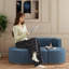 Canapé modulaire en chenille 111,5 pouces Compression Cloud