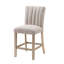 VHONG BEIGE BAR STOOLS (KIT OF 2)