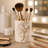 Cute Decorative Flower Ceramic Office Desk Accessory - Stylish Destop Organizer Doubles As Kitchen, Bedroom, Or Bathroom Decor Accent - 4"-3385595