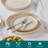 vancasso 18-Piece Stoneware Dinnerware Set for 6 – Includes Dinner Plates, Dessert Plates and Cereal Bowls.