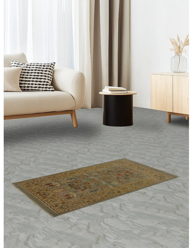 Tapis floral à motif antique Ziegler 2 x 3