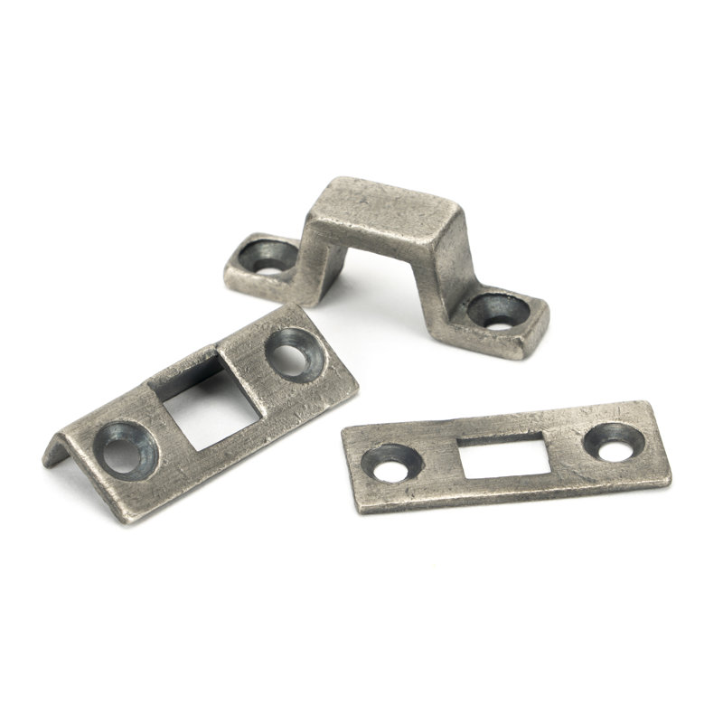 Universal Bolt, Antique Pewter, 4cm H x 15cm W x 3cm D