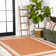 Tapis orange / crème Cityside Classic