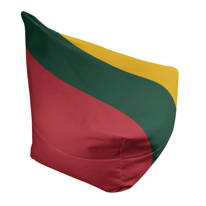 Sac de pois classique, H 42 po x l 38 po x P 31 po, Rouge Iron Range / vert forêt / récolte dorée